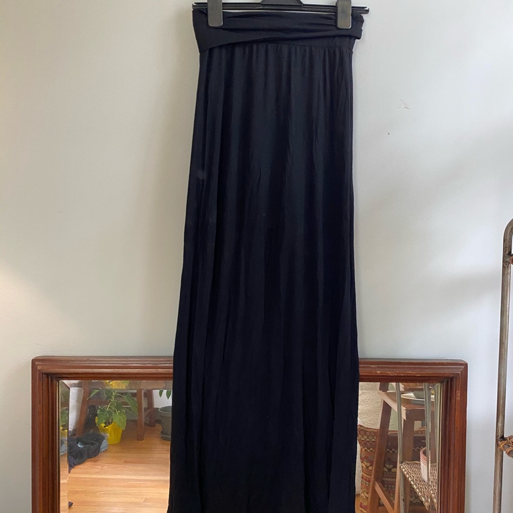 New Black Maxi Skirt